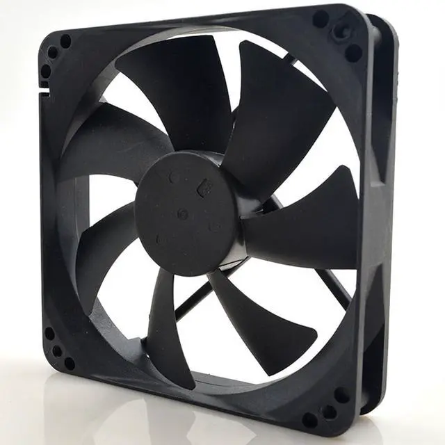 Alt view image 4 of 7 - PY-1225H12S DC12V Ice Maker Fan PY-1225H12S DC12V 0.35A 12CM 12025 2-Wire Cooling Fan