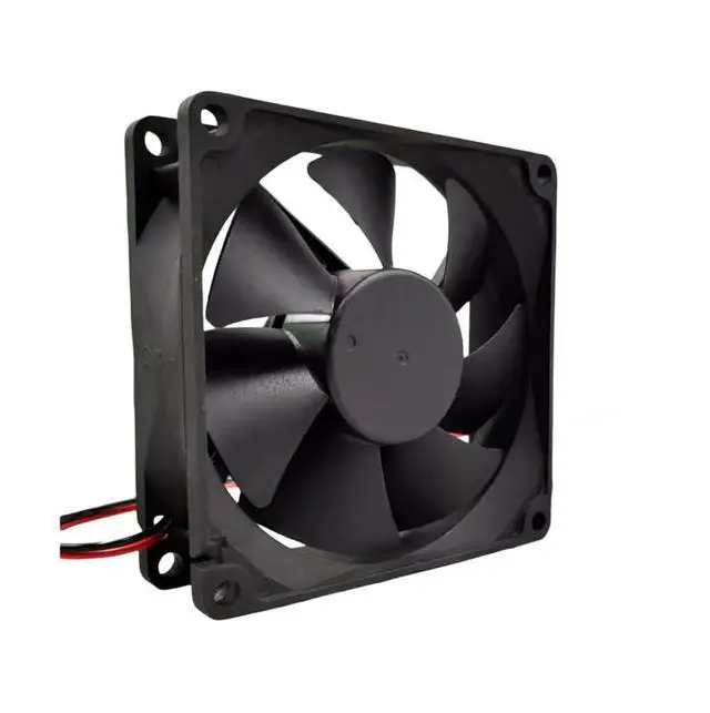 Alt view image 3 of 6 - NYW08025012BS DC 12V 0.45A 80x80x25mm 2-Wire 8CM 8025 Dual Ball Axial Server Cooling Fan