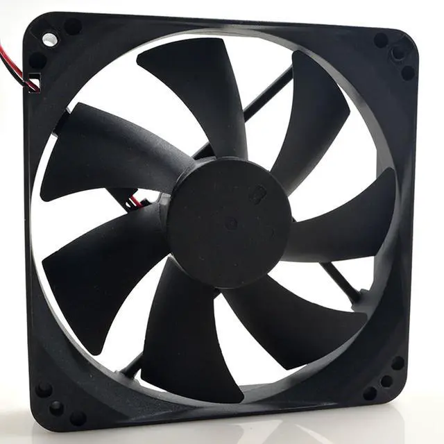 Alt view image 6 of 7 - PY-1225H12S DC12V Ice Maker Fan PY-1225H12S DC12V 0.35A 12CM 12025 2-Wire Cooling Fan