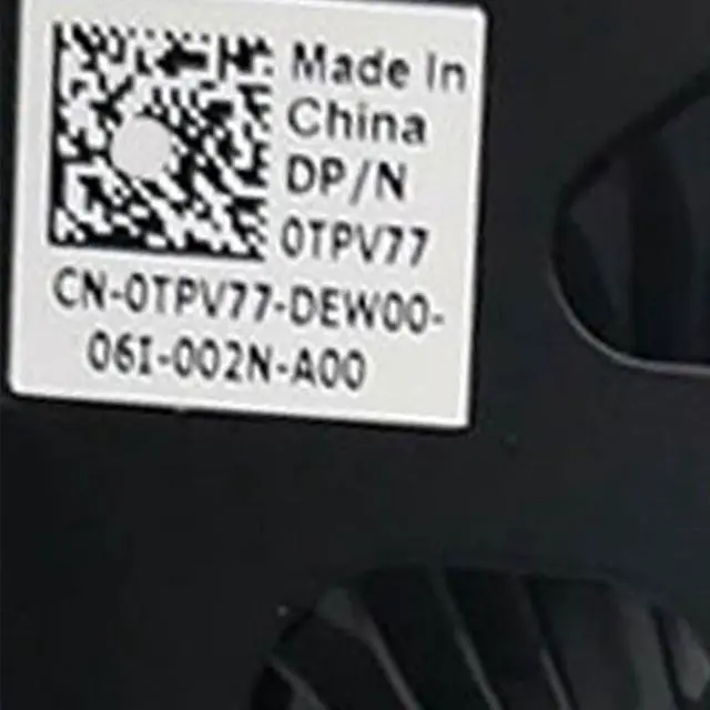Alt view image 6 of 7 - CPU + GPU Cooling Fans Suitable for Alienware Area 51m R1 RTX2070 RTX2080S Series Laptop Cooler Fan 12V 1.2A 5 PIN 4 Wires BSM1012MD-03 + BSM1012MD-02 P/N: 0TPV77 + 0TW5Y8 (2PCS)