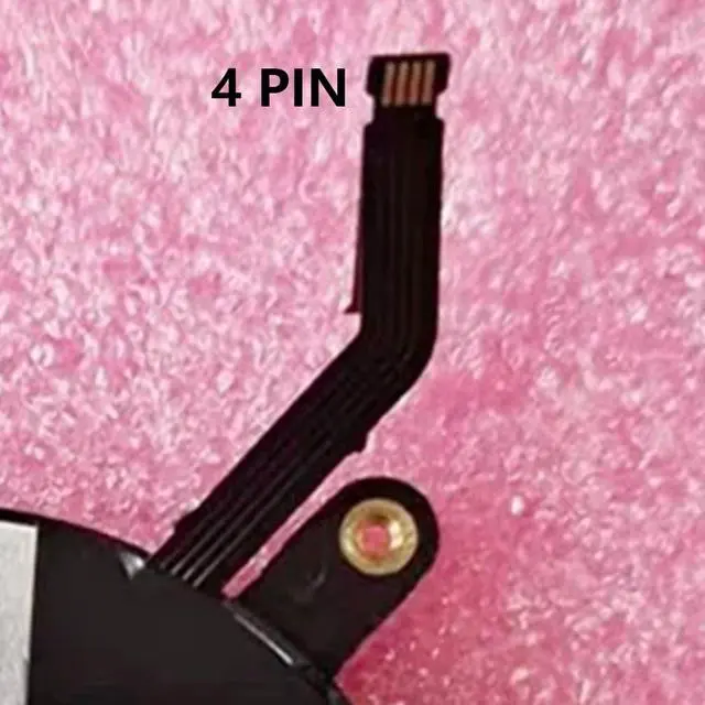 Alt view image 4 of 7 - CPU + GPU Cooling Fans Suitable for Dell XPS 13 7390 2-in-1 Series Laptop Cooler Fan ND55C43 + ND55C44 0VDFK8 5V 0.5A 4PIN (CPU)