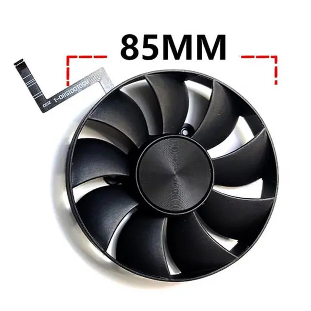 Alt view image 4 of 7 - Graphics Card Cooling Fans Suitable for NVIDIA GeForce RTX 3070 Founders Edition FE Series Desktop DAPC0815B2UP004 DAPC0815B2UP005 85mm 12V 0.6A 6Pin Video Card Cooler Fans GPU Fan (Fan-B)