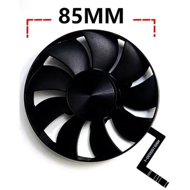 Alt view image 5 of 7 - Graphics Card Cooling Fans Suitable for NVIDIA GeForce RTX 3070 Founders Edition FE Series Desktop DAPC0815B2UP004 DAPC0815B2UP005 85mm 12V 0.6A 6Pin Video Card Cooler Fans GPU Fan (Fan-A)