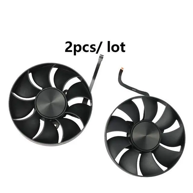 Alt view image 7 of 7 - 2PCS Graphics Card Cooling Fans Suitable for NVIDIA RTX 3070TI 3080 3080Ti FE Founders Edition Desktop 12V 0.6A 6Pin DAPC0815B2UP008 DAPC0815B2UP003 AFB0912HD-02 85mm (Fan 3)
