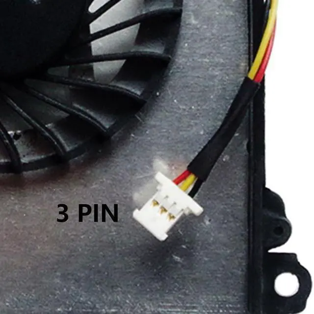 Alt view image 3 of 5 - CPU+GPU Cooling Fans Suitable for MSI PX60 WS60 GS60 GS60-2PC 2PE 2PL 2PM GS60-2QC 2QD 2QE GS60-6QE 6QC MS-6H1 16H2 16H5 16H6 16H7 16H8 Laptop Cooler Fan PAAD06015SL N234/N294 + N223/N293 (2PCS)