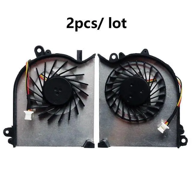 Alt view image 2 of 5 - CPU+GPU Cooling Fans Suitable for MSI PX60 WS60 GS60 GS60-2PC 2PE 2PL 2PM GS60-2QC 2QD 2QE GS60-6QE 6QC MS-6H1 16H2 16H5 16H6 16H7 16H8 Laptop Cooler Fan PAAD06015SL N234/N294 + N223/N293 (2PCS)