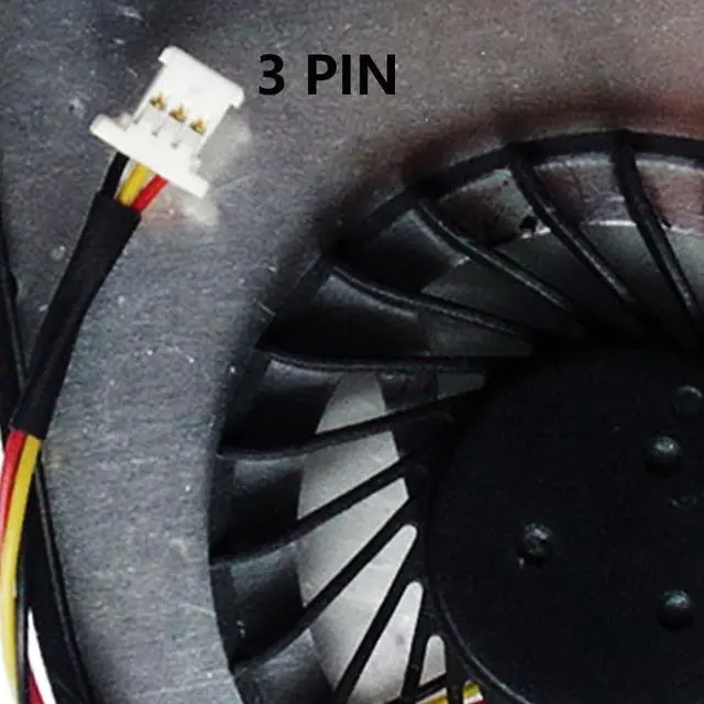 Alt view image 3 of 7 - CPU+GPU Cooling Fans Suitable for MSI PX60 WS60 GS60 GS60-2PC 2PE 2PL 2PM GS60-2QC 2QD 2QE GS60-6QE 6QC MS-6H1 16H2 16H5 16H6 16H7 16H8 Laptop Cooler Fan PAAD06015SL N234/N294 + N223/N293 (CPU)