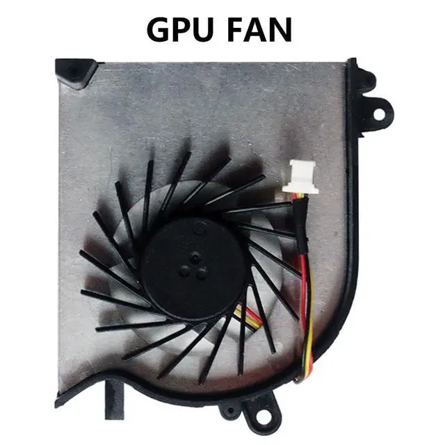 Alt view image 7 of 7 - CPU+GPU Cooling Fans Suitable for MSI PX60 WS60 GS60 GS60-2PC 2PE 2PL 2PM GS60-2QC 2QD 2QE GS60-6QE 6QC MS-6H1 16H2 16H5 16H6 16H7 16H8 Laptop Cooler Fan PAAD06015SL N234/N294 + N223/N293 (GPU)