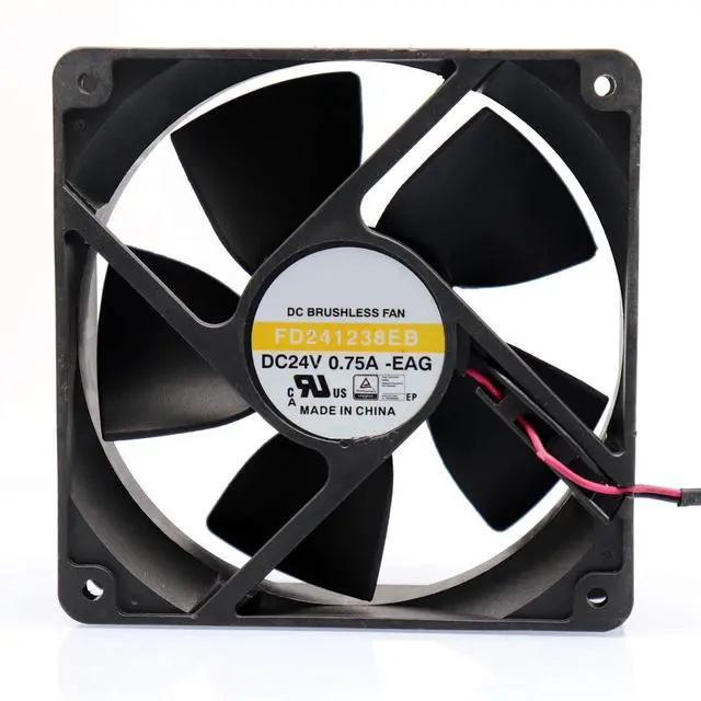 Main image of FD241238EB 12038 12cm 120mm 24V 0.52A Double Ball Bearing Cooling Fan 120 * 120 * 38mm