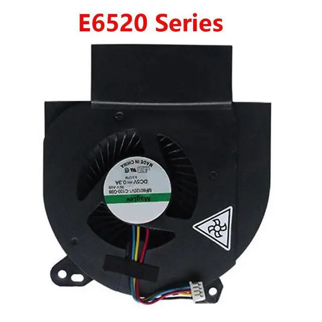 Alt view image 6 of 7 - CPU Cooling Fans Suitable for Dell Latitude E6520 Series Laptop Cooler Fan 5V 0.3A 4 PIN MF60120V1-C100-G99 P/N: 0GT9XP GT9XP