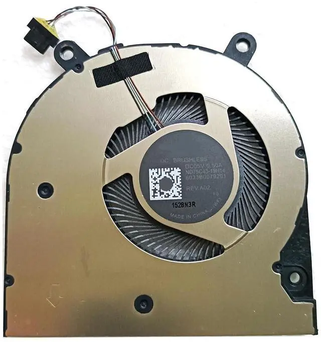 Main image of CPU Cooling Fans Suitable for HP Pavilion X360 14M 14M-DW 14-DW TPN-I137 dw0010 dw0013 dw0023 Series Laptop Cooler Fan ND75C43-19H14 5V 0.5A 4 PIN P/N: L96492-001
