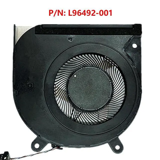 Alt view image 7 of 7 - CPU Cooling Fans Suitable for HP Pavilion X360 14M 14M-DW 14-DW TPN-I137 dw0010 dw0013 dw0023 Series Laptop Cooler Fan ND75C43-19H14 5V 0.5A 4 PIN P/N: L96492-001