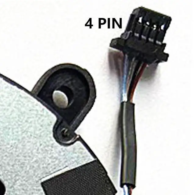 Alt view image 5 of 7 - CPU + GPU Cooling Fans Suitable for Dell Inspiron Vostro 15 7510 16 7610 P106F P107F Series Laptop Cooler Fan 5V 0.6A 4 PIN B6506ASHNF2000TN + B8906ASHNF2000TN (2PCS)