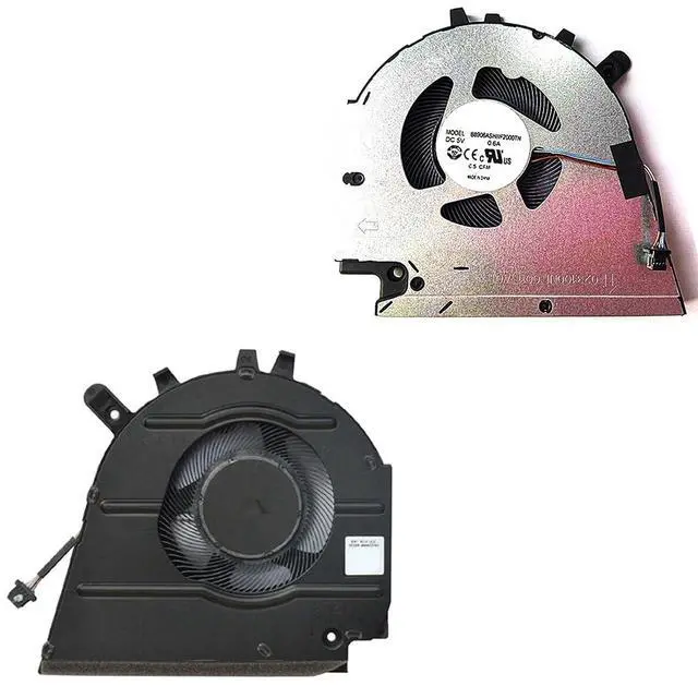 Alt view image 5 of 7 - GPU Cooling Fans Suitable for Dell Inspiron Vostro 15 7510 16 7610 P106F P107F Series Laptop Cooler Fan 5V 0.6A 4 PIN B8906ASHNF2000TN (GPU)