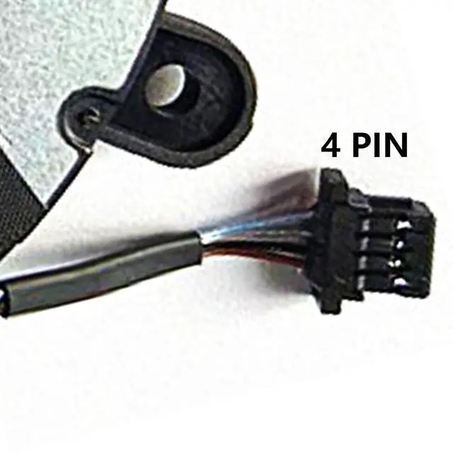 Alt view image 4 of 7 - GPU Cooling Fans Suitable for Dell Inspiron Vostro 15 7510 16 7610 P106F P107F Series Laptop Cooler Fan 5V 0.6A 4 PIN B8906ASHNF2000TN (GPU)