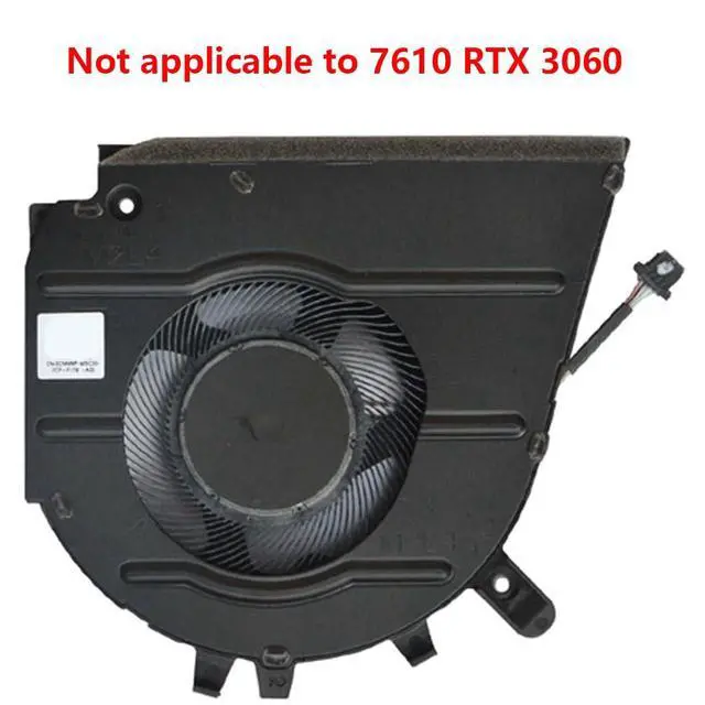 Alt view image 7 of 7 - GPU Cooling Fans Suitable for Dell Inspiron Vostro 15 7510 16 7610 P106F P107F Series Laptop Cooler Fan 5V 0.6A 4 PIN B8906ASHNF2000TN (GPU)
