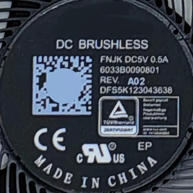 Alt view image 3 of 7 - CPU Cooling Fans Suitable for HP EliteBook 830 G7 835 840 845 G7 G8 ZHAN X 14 HSN-I36C HSN-I36C-4 HSN-I37C HSN-I43C for ZBOOK Firefly 14 G7 Series Laptop Cooler Fan 5V 0.5A 4 PIN DFS5JK12304368 FM8J