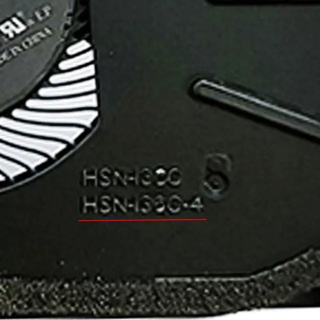 Alt view image 4 of 7 - CPU Cooling Fans Suitable for HP EliteBook 830 G7 835 840 845 G7 G8 ZHAN X 14 HSN-I36C HSN-I36C-4 HSN-I37C HSN-I43C for ZBOOK Firefly 14 G7 Series Laptop Cooler Fan 5V 0.5A 4 PIN DFS5JK12304368 FM8J