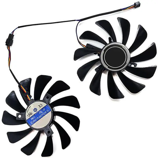 Main image of Graphics Card Cooling Fans Suitable for ASROCK RX 5700xt 5700 Challenger D OC Series Desktop CF1010U12S 95mm 12V 0.45A 4Pin Video Card Cooler Fans GPU Fan