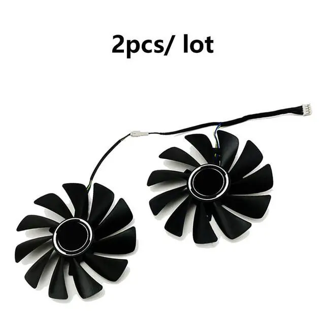 Alt view image 6 of 6 - Graphics Card Cooling Fans Suitable for ASROCK RX 5700xt 5700 Challenger D OC Series Desktop CF1010U12S 95mm 12V 0.45A 4Pin Video Card Cooler Fans GPU Fan