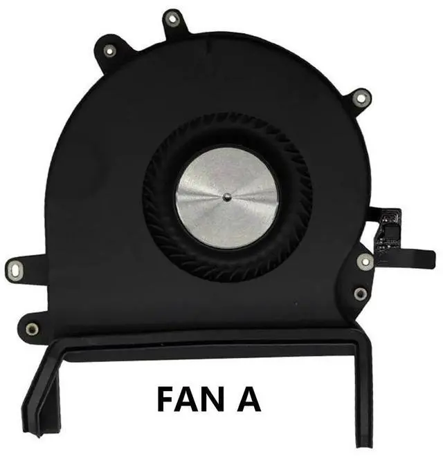 Alt view image 2 of 7 - Cooling Fans Suitable for Apple MacBook Pro Retina 16" A2141 Set EMC 3347 Late 2019Y Series Laptop Cooler Fan 5.1V 2W 6 PIN CC120K17C 610-00354-01 (Fan A)