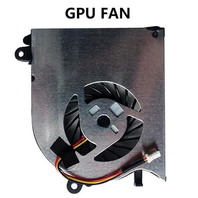 Alt view image 6 of 7 - CPU+GPU Cooling Fans Suitable for MSI PX60 WS60 GS60 GS60-2PC 2PE 2PL 2PM GS60-2QC 2QD 2QE GS60-6QE 6QC MS-6H1 16H2 16H5 16H6 16H7 16H8 Laptop Cooler Fan PAAD06015SL N234/N294 + N223/N293 (GPU)