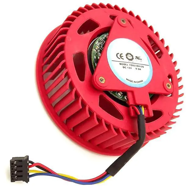 Alt view image 7 of 7 - Graphics Card Cooling Fans Suitable for AMD ATI HD 7950 7970 7990 6970 6950 6870 6850 5970 5870 5850 5650 4890 4870 Series Desktop BSA072R2U FD9238H12S 75mm 12V 1.20A 4Pin Video Card Cooler Fans