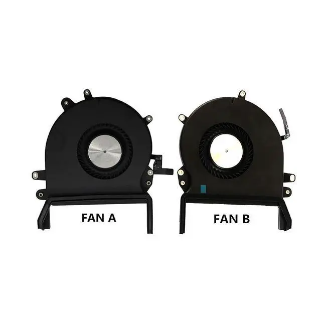 Alt view image 2 of 7 - CPU + GPU Cooling Fans Suitable for Apple MacBook Pro Retina 16" A2141 Set EMC 3347 Late 2019Y Series Laptop Cooler Fan 5.1V 2W 6 PIN CC120K17C + CC120K18C 610-00354-01 + 610-00353-03 (Fan C)