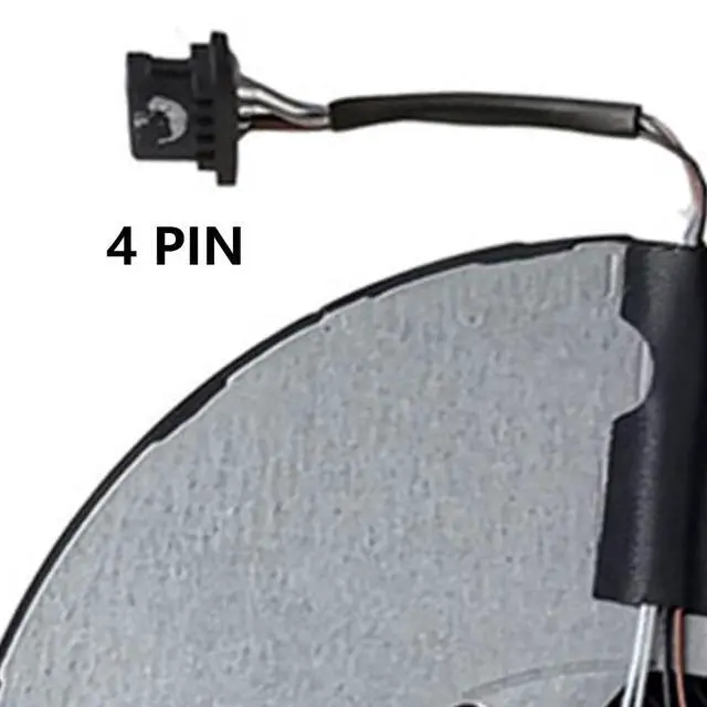 Alt view image 5 of 7 - CPU Cooling Fans Suitable for Dell Inspiron Vostro 15 5510 5515 5518 for Inspiron Vostro 14 5410 5415 5418 7400 7415 2-in-1 2021Y Series Laptop Cooler Fan 5V 0.6A 4 PIN B6805AFHNF2000TN P/N: 0KRK6P