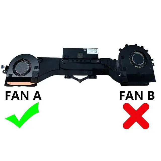 Alt view image 5 of 7 - Cooling Fans Suitable for Lenovo 9i 14" Ideapad Yoga 9 14ITL5 4K 9-14 9-14ITL5 2-in-1 82BG003MUK Series Laptop Cooler Fan 5V 0.5A 4 PIN BAPA0505R5HY010 (Fan 1)