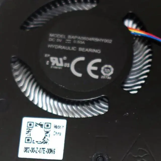 Alt view image 4 of 7 - 2PCS/ LOT Cooling Fans Suitable for Lenovo 9i 14" Ideapad Yoga 9 14ITL5 4K 9-14 9-14ITL5 2-in-1 82BG003MUK Series Laptop Cooler Fan 5V 0.5A 4 PIN BAPA0505R5HY010 + BAPA0604R5HY002 (Fan 3)