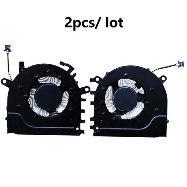 Alt view image 2 of 7 - CPU + GPU Cooling Fans Suitable for Lenovo IdeaPad 5 Pro 16 16ARH7 16IAH7 16IHU6 16ACH6 For Yoga Slim 7 Pro 16S 2021 2022Y Series Laptop Cooler FAN 12V 1A 4 PIN DFSCK220105182H + DFSCL12E16486H (2PCS)