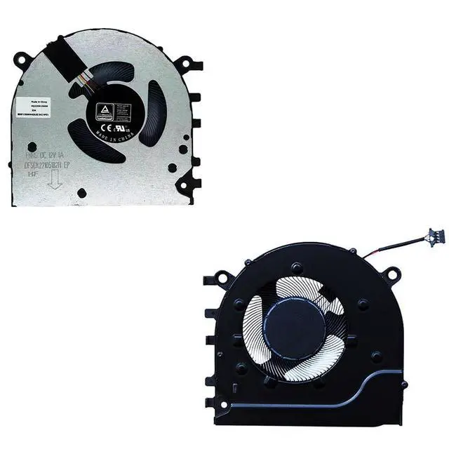 Alt view image 5 of 7 - CPU Cooling Fans Suitable for Lenovo IdeaPad 5 Pro 16 16ARH7 16IAH7 16IHU6 16ACH6 for Yoga Slim 7 Pro 16S 2021 2022Y Series Laptop Cooler Fan 12V 1A 4 PIN DFSCK220105182H + DFSCL12E16486H (CPU)