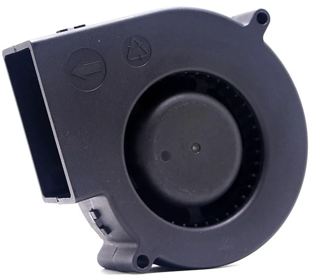 Alt view image 4 of 7 - 97MM DC24V 0.60A 14.4W 9733 AB0924HB-Z01 24V 0.60A Server Cooling Fan 9CM Turbofan Blower 97 * 97 * 33mm Computer Industrial Control Computer Motherboard Fan (2pin)