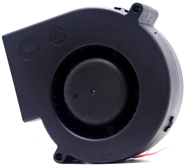 Alt view image 5 of 7 - 97MM DC24V 0.60A 14.4W 9733 AB0924HB-Z01 24V 0.60A Server Cooling Fan 9CM Turbofan Blower 97 * 97 * 33mm Computer Industrial Control Computer Motherboard Fan (2pin)