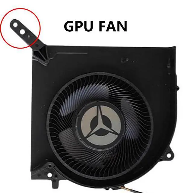Alt view image 7 of 7 - GPU Cooling Fans Suitable for Lenovo Legion Y9000K R9000K 7 16ACH 7-16ACHG6 82N6 2021Y Series Laptop Cooler Fan 5V 0.5A 4 PIN DFS5L32G064860 FNKL + DFS5L32G164860 FNKM (GPU)