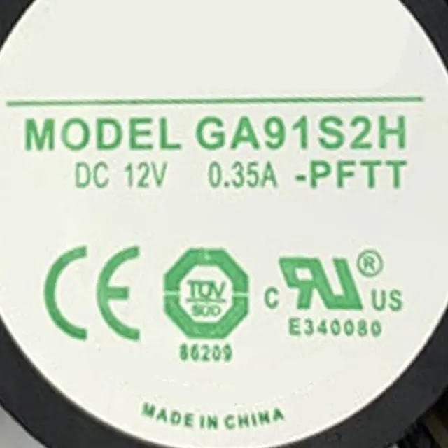 Alt view image 4 of 6 - Graphics Card Cooling Fans Suitable for ZOTAC GTX 950 GTX 760 HA HB Series Desktop GA91S2H 87mm 12V 0.35A 4 Pin Video Card Cooler Fans GPU Fan (Fan-A)
