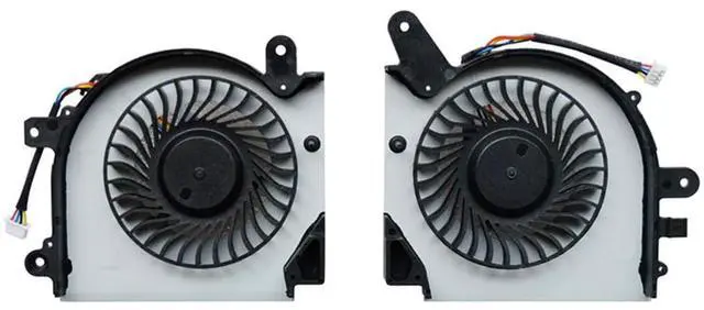 Alt view image 2 of 7 - CPU + GPU Cooling Fans Suitable for MSI GF75 Thin 9SC-027 10UE 10SEK 10SC 10SD GF75 8RC 8RD 9SC 9SD WF75 10TK MS-17F3 MS-17F4 MS-17F5 MS-17F1 MS-17F2 Series PAAD06015SL N415 + N416 (Fan C)