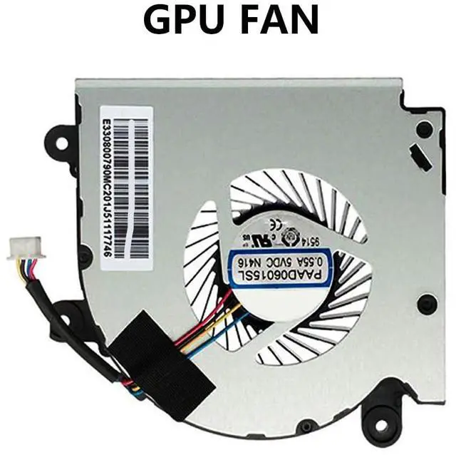 Alt view image 6 of 7 - GPU Cooling Fans Suitable for MSI GF75 Thin 9SC-027 10UE 10SEK 10SC 10SD GF75 8RC 8RD 9SC 9SD WF75 10TK MS-17F3 MS-17F4 MS-17F5 MS-17F1 MS-17F2 Series PAAD06015SL N415 + N416 (Fan B)