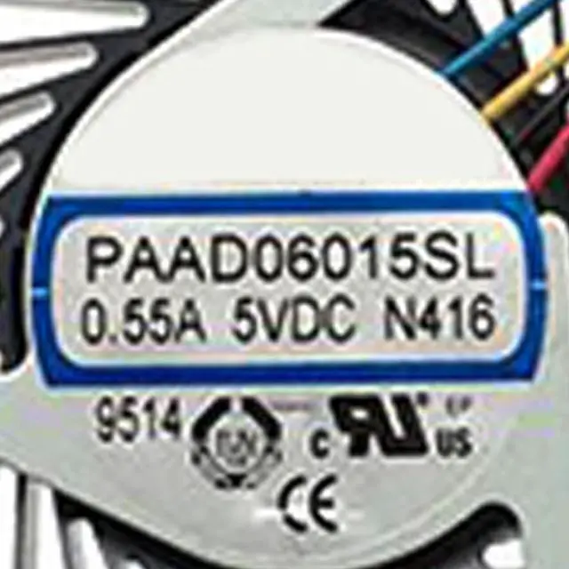 Alt view image 3 of 7 - GPU Cooling Fans Suitable for MSI GF75 Thin 9SC-027 10UE 10SEK 10SC 10SD GF75 8RC 8RD 9SC 9SD WF75 10TK MS-17F3 MS-17F4 MS-17F5 MS-17F1 MS-17F2 Series PAAD06015SL N415 + N416 (Fan B)