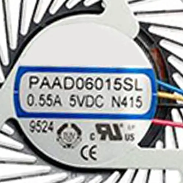 Alt view image 3 of 7 - CPU Cooling Fans Suitable for MSI GF75 Thin 9SC-027 10UE 10SEK 10SC 10SD GF75 8RC 8RD 9SC 9SD WF75 10TK MS-17F3 MS-17F4 MS-17F5 MS-17F1 MS-17F2 Series PAAD06015SL N415 + N416 (Fan A)