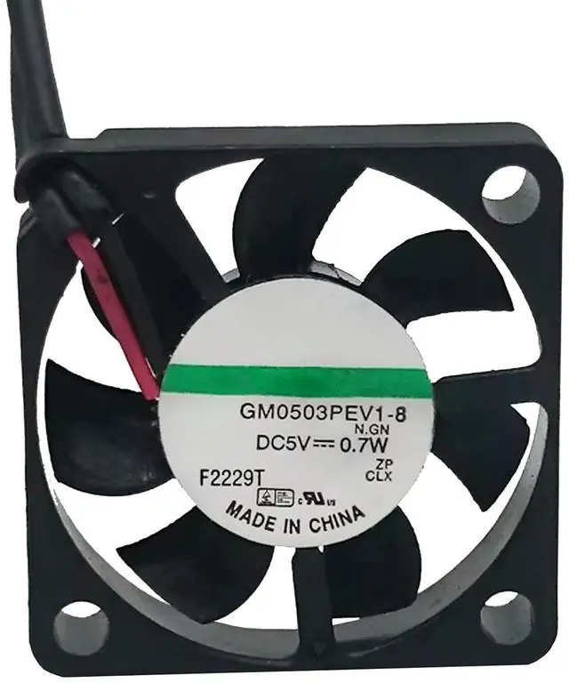 Main image of GM0503PEV1-8 3006 Fan Ultra Slim Cooling Fan 5V 0.7W 3CM Fan 10000RPM Micro Magnetic Levitation Ultra Silent Fan 2 Wires