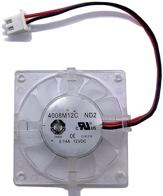 Main image of 40MM 4008M12C Cooling Graphics Card Fan 4008 12V 0.14A 40 * 40 * 9mm 4CM PC for Northbridge Motherboard Fan 2 Wire