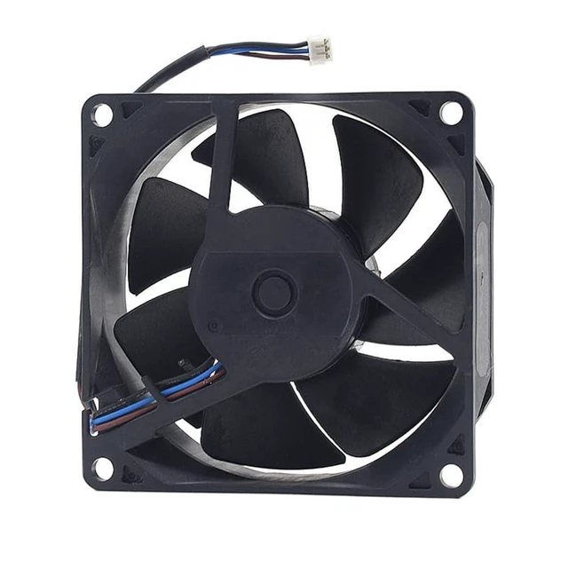 Alt view image 2 of 7 - AUB0712HJ-00 70 * 70 * 25MM 7CM 3 Pins DC 12V 0.40A Large air Volume Projector Cooling Fan