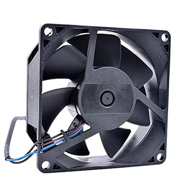 Alt view image 3 of 7 - AUB0712HJ-00 70 * 70 * 25MM 7CM 3 Pins DC 12V 0.40A Large air Volume Projector Cooling Fan