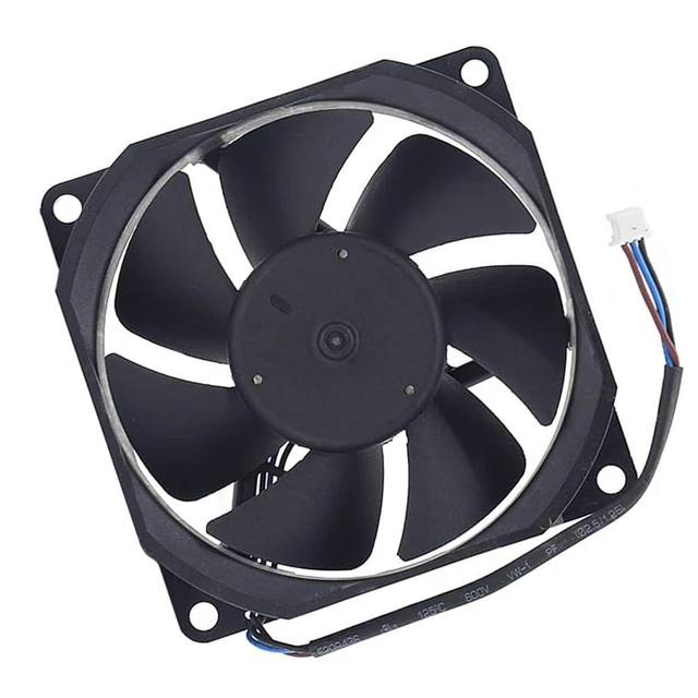 Alt view image 6 of 7 - AUB0712HJ-00 70 * 70 * 25MM 7CM 3 Pins DC 12V 0.40A Large air Volume Projector Cooling Fan