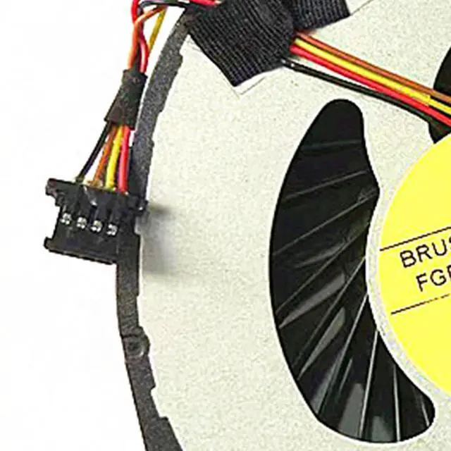 Alt view image 3 of 5 - CPU Cooling Fans Suitable for HP Envy M7-N 17-N 17T-N 17-N000 17T-N100 17-N005TX 17-N078CA 17-N151NR M7-N011DX M7-N014DX M7-N101DX M7-N109DX Laptop Cooler 5V 0.5A 4 PIN DFS661605PQ0T