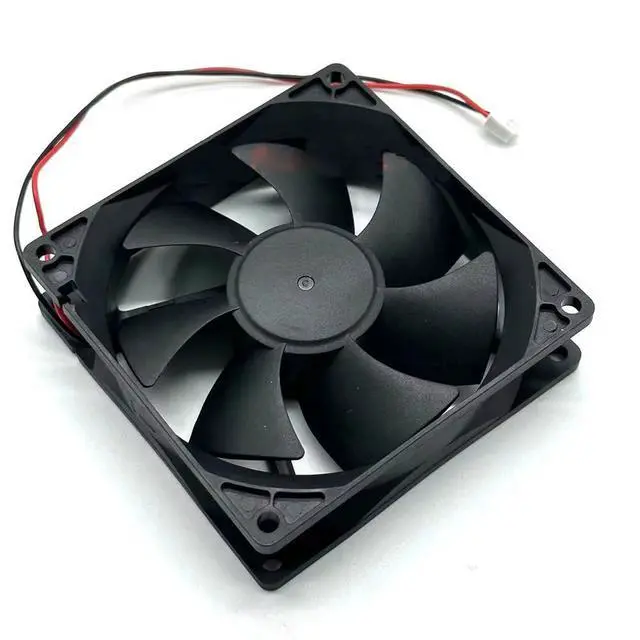 Alt view image 4 of 6 - 9cm 12V 0.14A D90SL-12 DC 12V 0.14A 92x92x25mm 2-Wire Chassis Cooling Fan