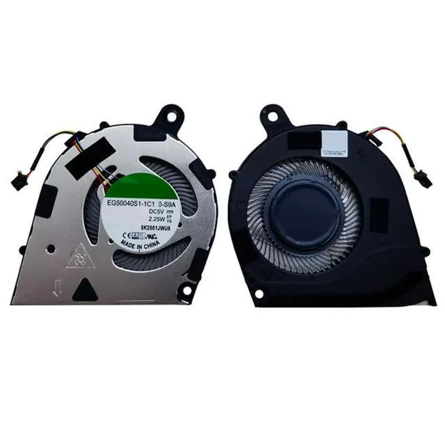 Alt view image 5 of 7 - CPU + GPU Cooling Fans Suitable for Lenovo IdeaPad FLEX-14API FLEX-15API FLEX-14IML FLEX-14IWL for Yoga C340-14API C340-14IML C340-14IWL 81SS0005US 2-in-1 Series Laptop Cooler Fan 5V 2.25W 4Pin (CPU)