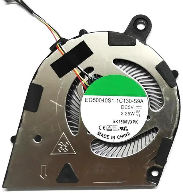Main image of CPU + GPU Cooling Fans Suitable for Lenovo IdeaPad FLEX-14API FLEX-15API FLEX-14IML FLEX-14IWL for Yoga C340-14API C340-14IML C340-14IWL 81SS0005US 2-in-1 Series Laptop Cooler Fan 5V 2.25W 4Pin (CPU)